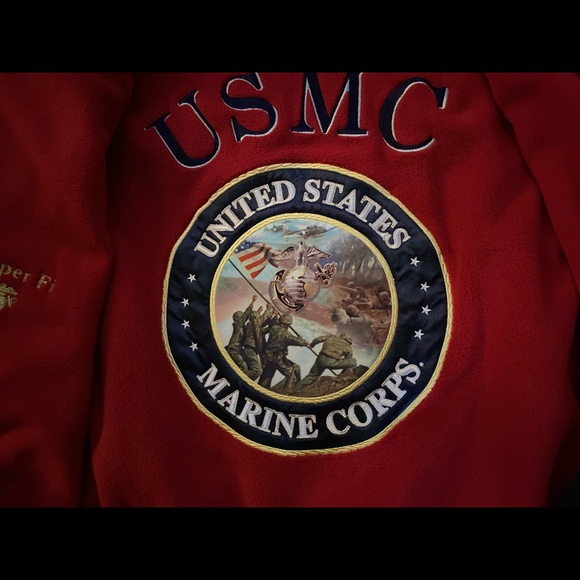 USMC - REVERSIBLE JACKET! INCREDIBLE! - Picture 9 of 10